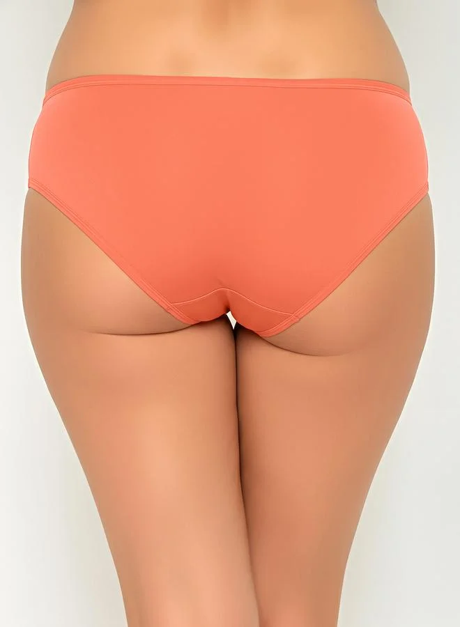 Clovia  Pack of 3- Solid Bikini with Inner Elastic - Cotton for Women | Best Price UAE
